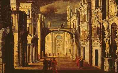 Prospettiva architettonica da Francois de Nome